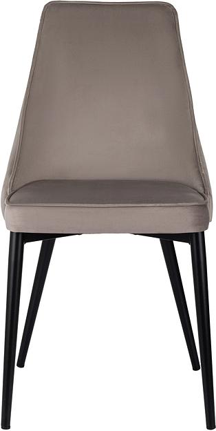 Стул для дома Бюрократ CH-K4_2 комплект 2шт т.бежевый Holland 61 металл черный на ножках (CH-K4_1/HL61_2) фото 3