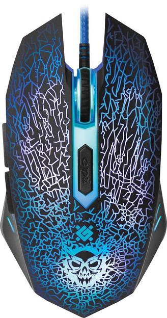 Наушники с микрофоном Defender Target MKP-350 черный/красный 1.8м накладные оголовье (52350) фото 2