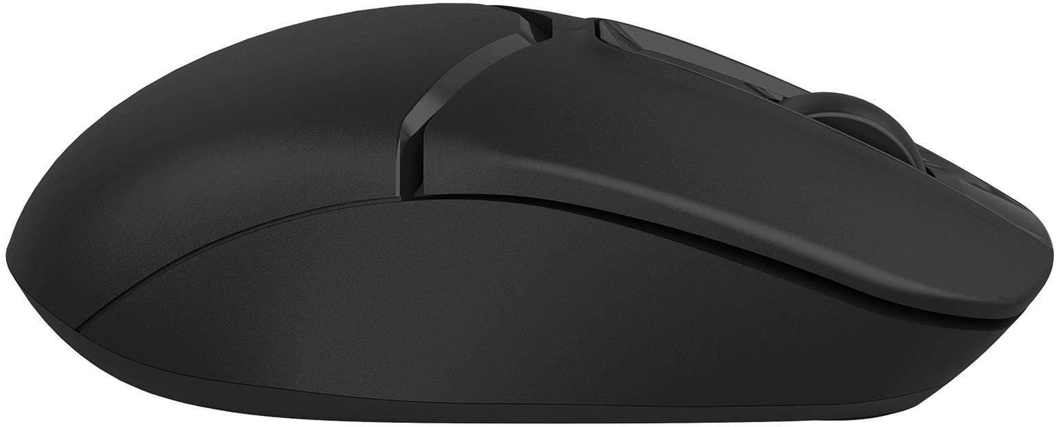 Мышь A4Tech Fstyler FB12S черный оптическая (1200dpi) silent беспроводная BT/Radio USB (2but) фото 6