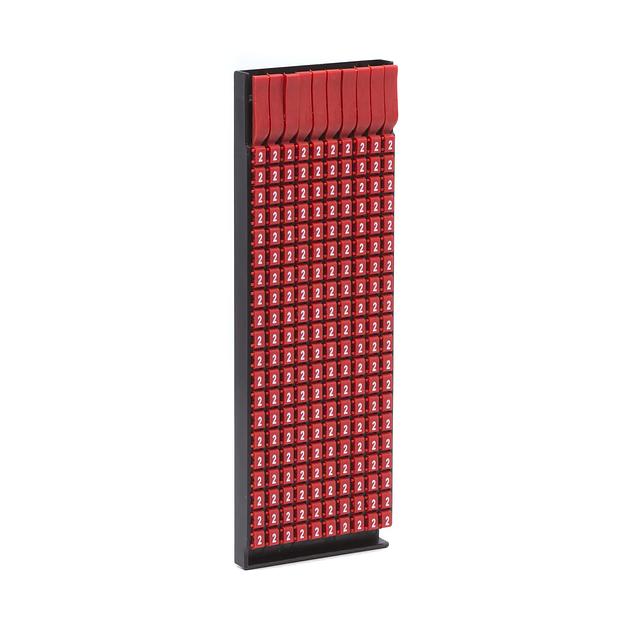 Маркер для кабеля сечением 0,5-1,5мм символ "2" DKC MKF2S1 фото 1