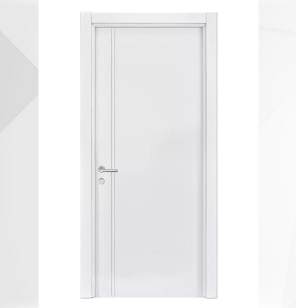 Наличник плоский «Соло» (Белый), 8х70х2150 мм фото 2