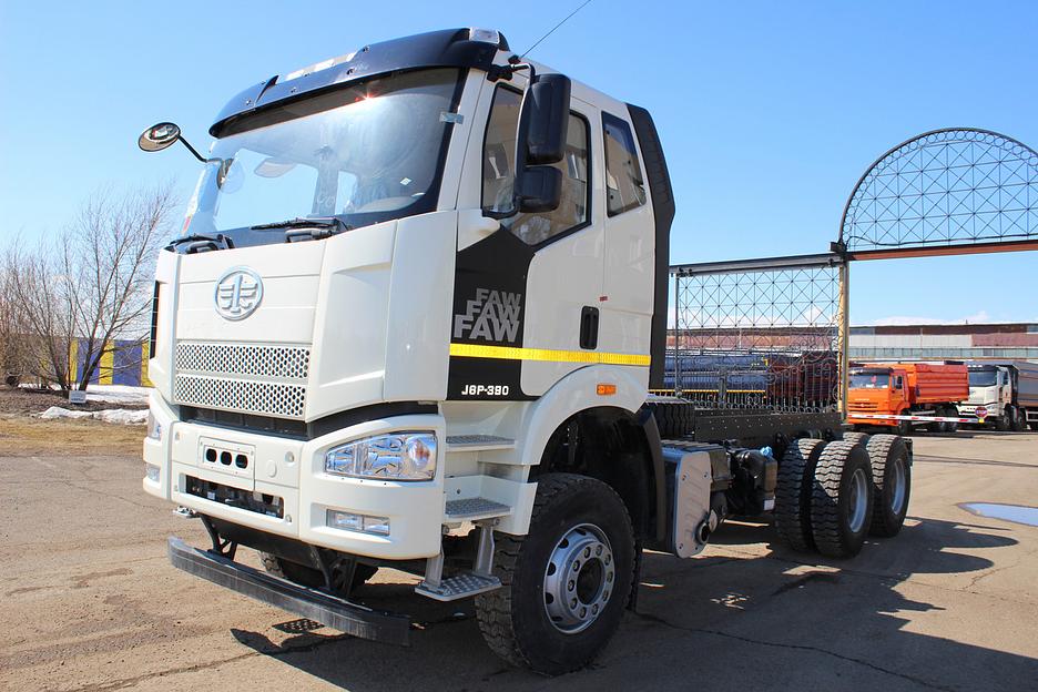 Шасси FAW 6х4 CA3250P66K24T1E5 J6 фото 4