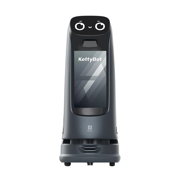 Сервисный робот-доставщик PuduRobotics модели KettyBot Pro (цвет: черный) в компл. с зарядной станц. фото 2