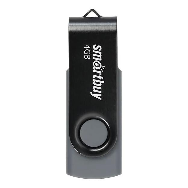 Smartbuy USB Drive 4GB Twist Black (SB004GB2TWK) фото 1