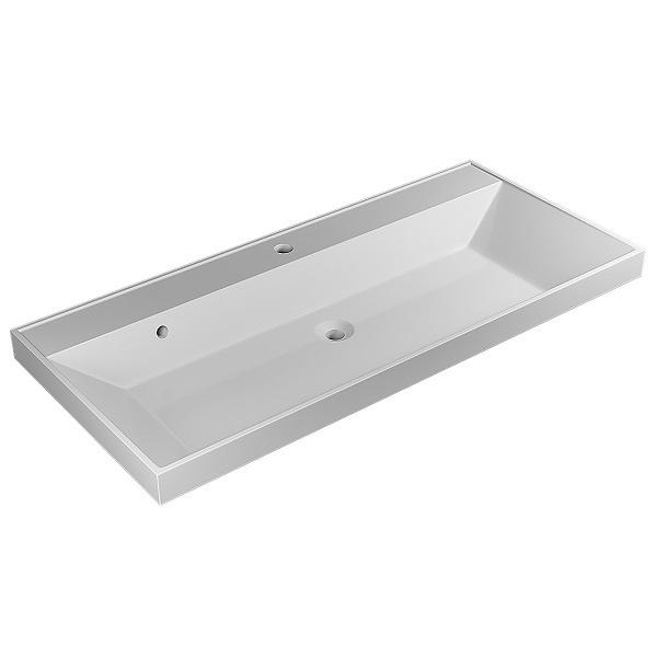 Раковина для ванной комнаты Uperwood Classic 100 см, прямоугольная фото 5