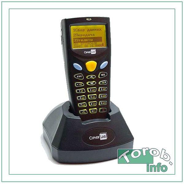 Cipher 8001-L2 терминал сбора данных. лазерный 2Мб (без подставки) фото 1