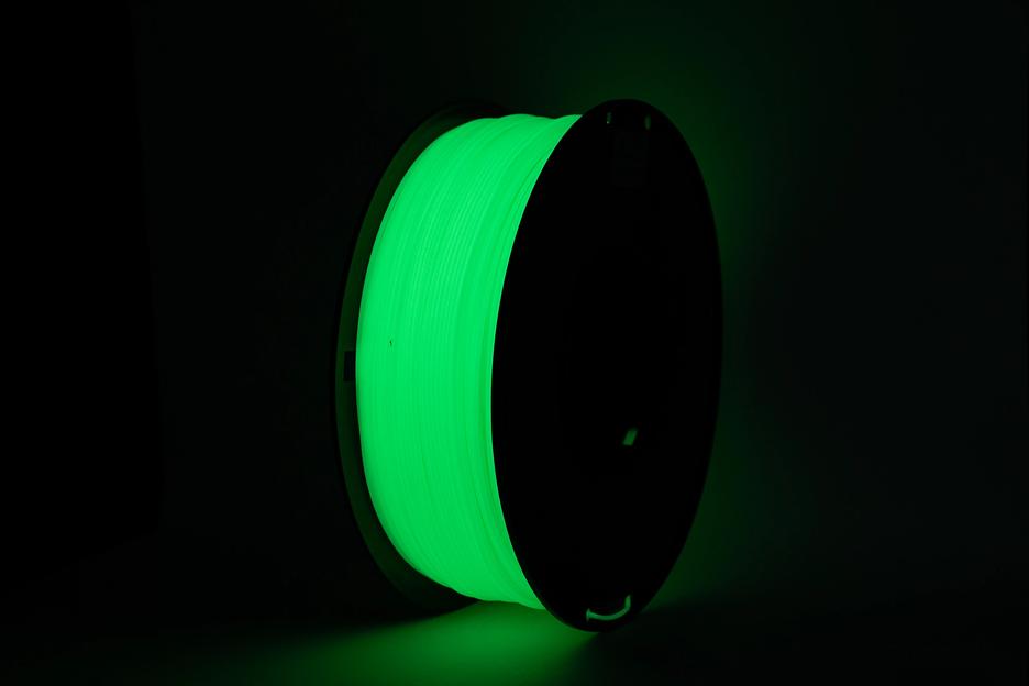 Пластик для принтера 3D Cactus CS-3D-ABS-1KG-L-GN ABS LUMINOUS d1.75мм 1кг 1цв. фото 5