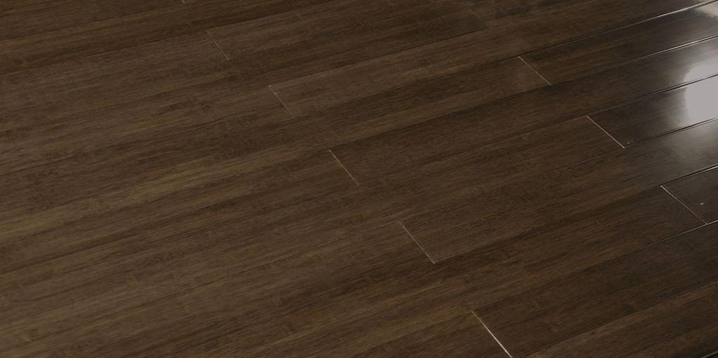 Массивная Доска "Bamboo Flooring" Орех глянцевый (Окрашенный) фото 2