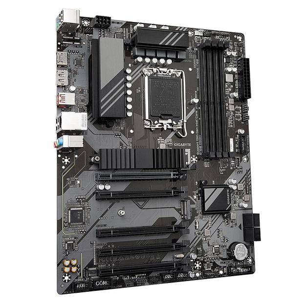 Материнская плата GIGABYTE B760 DS3H, LGA1700, B760, 4*DDR5, DP+HDMI, 4 SATA 6 Гб/с, M2, Audio, Gb LAN, USB 3.2, USB 2.0, Type-C, COM*1 port, ATX (B760 DS3H) фото 3