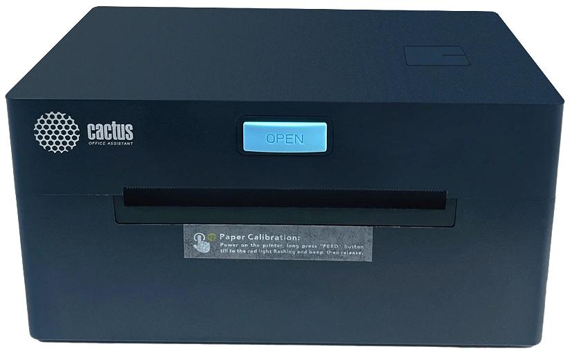 Термопринтер Cactus CS-TP-D420U 203dpi 160мм/с/USB для печ.этик. черный фото 9