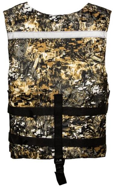 Жилет Таймень спасательный стандартный размер: XXL (54-56), цвет: камуфляж фото 4