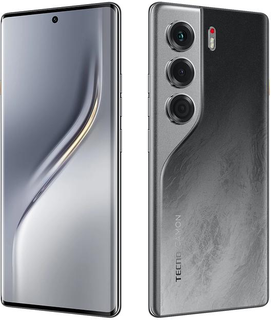 Смартфон Tecno Camon 40 Pro 256Gb 8Gb черный моноблок 3G 4G 6.78" Android 14 50Mpix 802.11 a/b/g/n/ac NFC GPS GSM900/1800 GSM1900 Protect фото 8