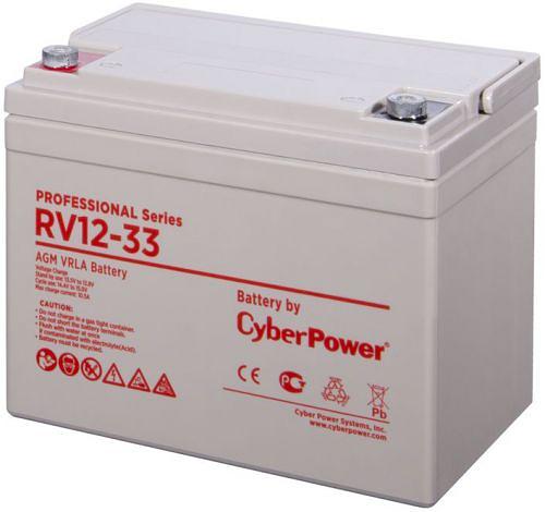 Аккумуляторная батарея PS CyberPower RV 12-33 / 12 В 33 Ач CyberPower RV 12-33 фото 1