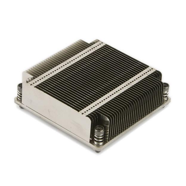 Пассивный кулер SuperMicro SNK-P0057 P 1U Passive High Performance CPU Heat Sink Intel Xeon Processor E5-2600 LGA2011 Square ILM фото 2