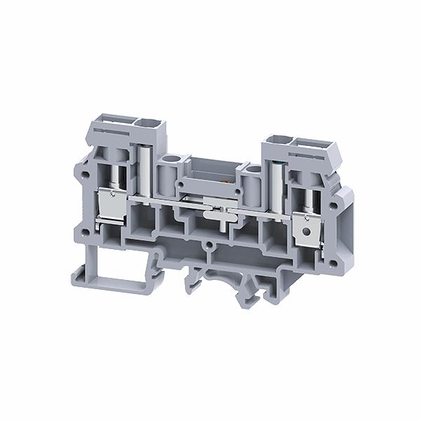 Клемма измерительная с ползунковым размыкателем винтовая OptiClip CDS-6-T-I-41A-(0,2-6)-серый фото 2