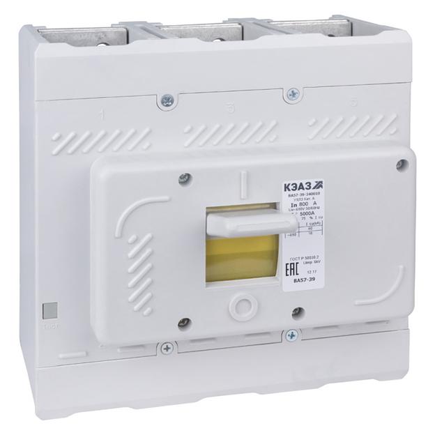 Выключатель автоматический 250А 2500Im ВА57-39-340010 УХЛ3 690В AC КЭАЗ 109876 фото 1