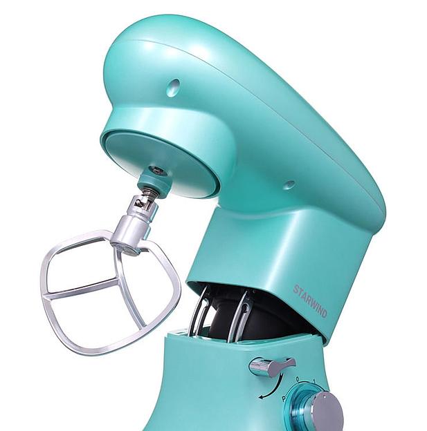 Миксер планетарный Starwind SPM7169 1900Вт бирюзовый фото 7