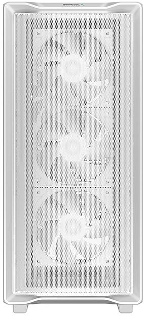 Корпус Deepcool CC560 MESH V2 белый без БП ATX 8x120mm 5x140mm 1xUSB2.0 audio bott PSU фото 3