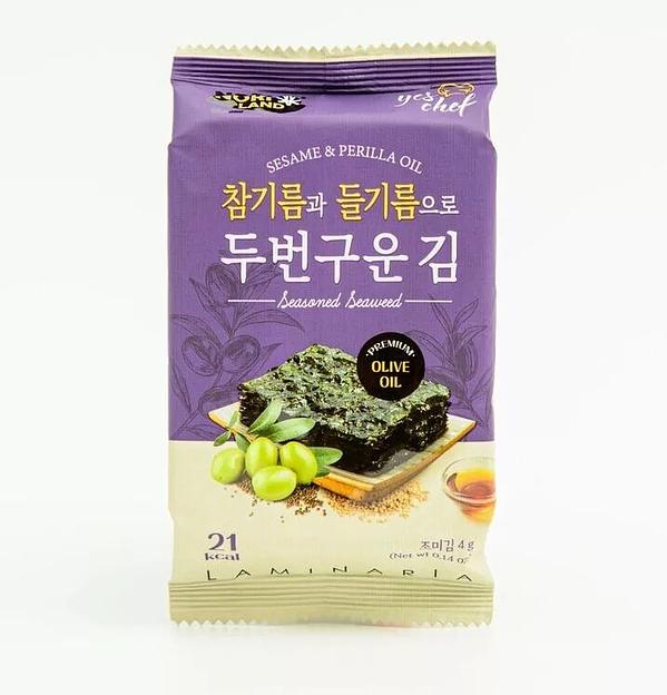 Снеки из морской капусты Nori Land «Оливковое масло» ОПТ фото 1