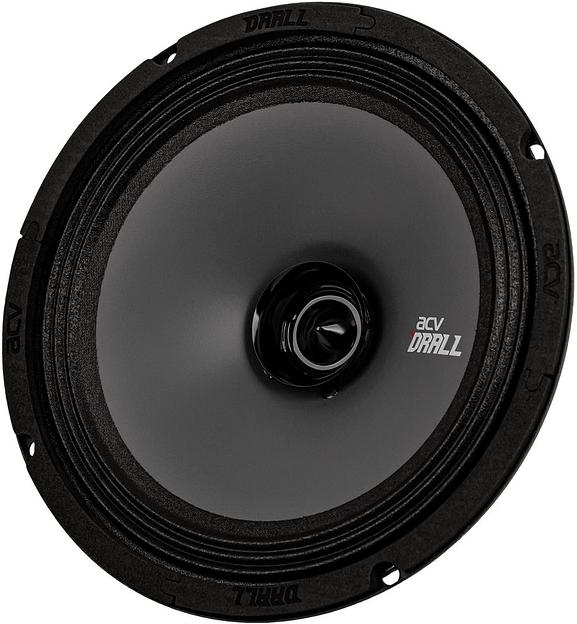 Колонки автомобильные ACV DRALL DR8 (без решетки) 300Вт 96дБ 3Ом 20см (8дюйм) (ком.:2кол.) широкополосные однополосные фото 2