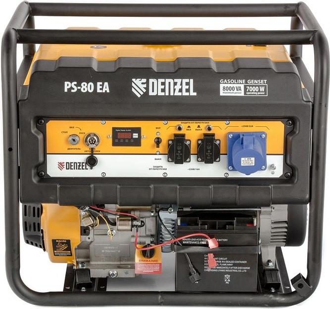 Генератор Denzel PS 80 EA 8кВт фото 2