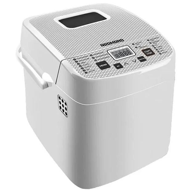 Хлебопечь, REDMOND, RBM-1908, 450 Вт, Количество программ 19, Таймер, Смотровое окно, Размер выпечки 500/750гр, Выбор корочки, Белый фото 1