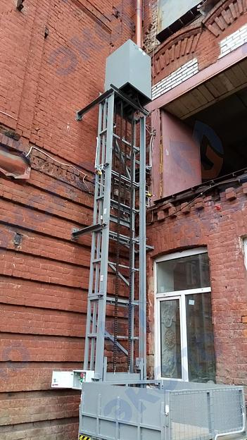 Типовой мачтовый грузовой подъёмник «Муравей» фото 6