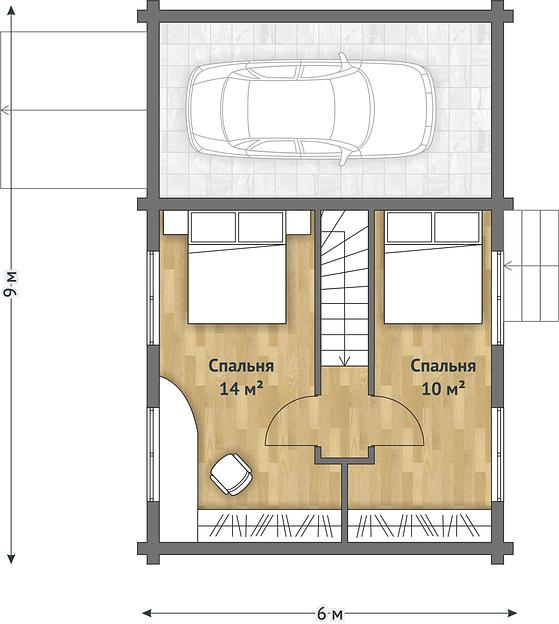 Проект дома из бруса «Виндзор» фото 5