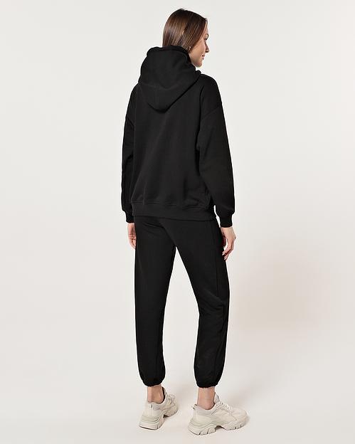 Толстовка и штаны женские черные № 107, 32 фото 3