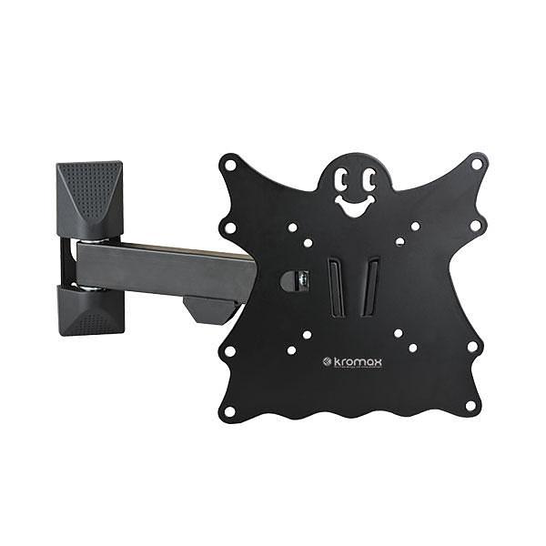 Кронштейн для телевизора Kromax Casper-203 черный 20"-43" макс.30кг настенный поворот и наклон фото 1