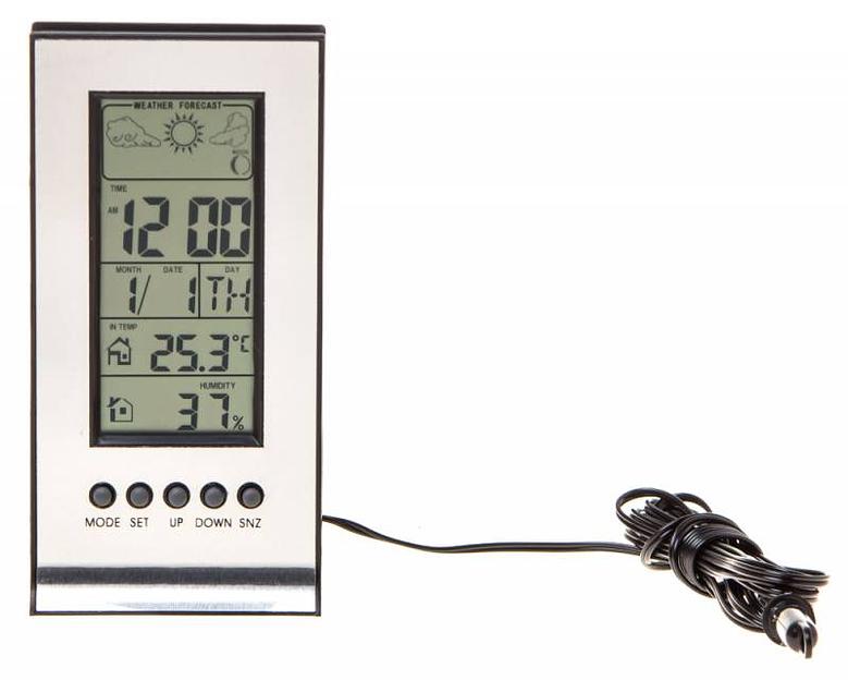 Погодная станция Buro H106AB серебристый фото 3