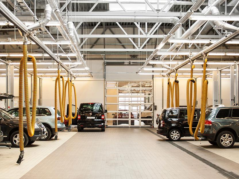 Пряморельсовая вытяжная система STP фото 1