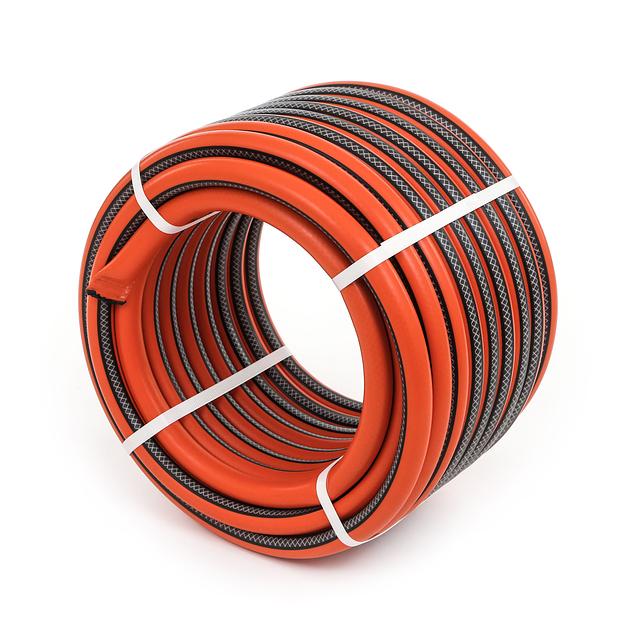 Шланг поливочный «Жук Классик» 3/4" морозостойкий 3-х слойный бухта 25 метров фото 1