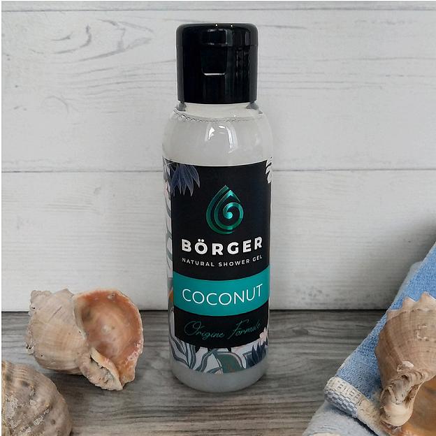 Гель для душа Börger «Coconut» 100 мл ОПТ фото 5
