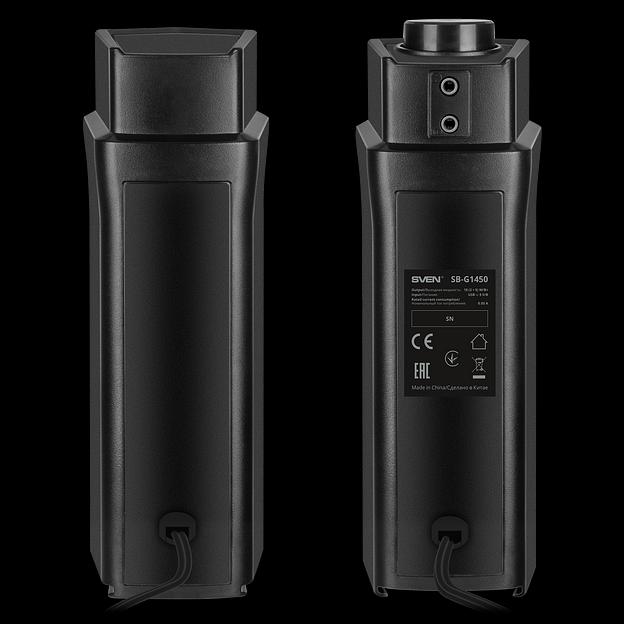 Саундбар мини SVEN SB-G1450, черный (10 Вт, питание USB, Bluetooth, подсветка) Sven SB-G1450 (SV-022488) фото 10