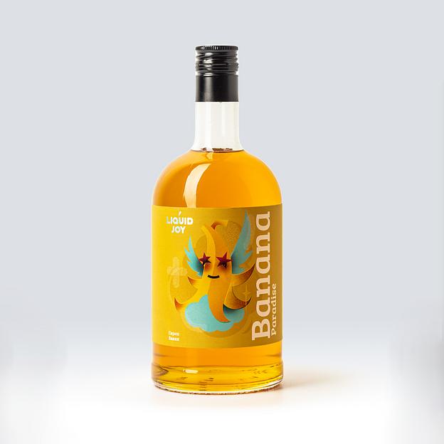 Сироп "Liquid Joy banana" банан 0,7л фото 1