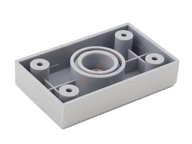 Ножка регулируемая №1 (88х54х20мм) пластик, металлик  фото 1