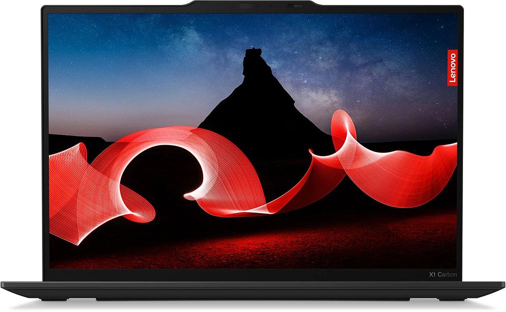 Ноутбук Lenovo ThinkPad X1 Carbon G12 Core Ultra 7 155U 32Gb SSD1Tb Intel Graphics 14" OLED 2.8K (2880x1800) 4G Windows 11 Professional 64 black WiFi BT Cam (21KDS6D100) фото 1