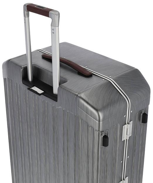 Чемодан Piquadro PQ LM (BV4427PQLM/NCU) 46x68x26.5см 69л. 4.68кг. поликарбонат/натур.кожа темно-серый фото 8