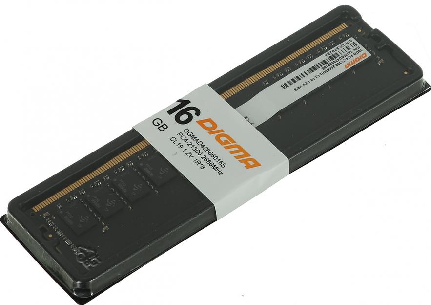 Память DDR4 16Gb 3200MHz Digma DGMAD43200016S RTL PC4-25600 CL22 DIMM 288-pin 1.2В single rank фото 3