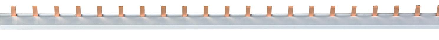 Шина соединительная типа PIN (штырь) 1-фазная 63А 1м NBB-L-PIN-63-1 фото 1