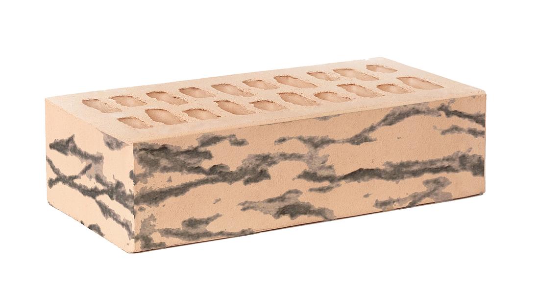 Кирпич лицевой одинарный фактурный «Пальмира» Базальт фото 1