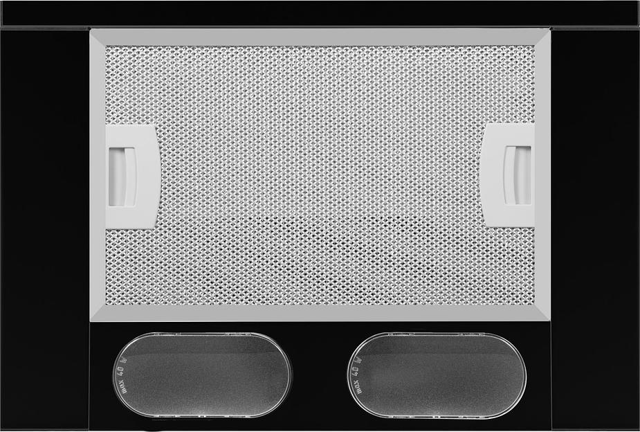 Вытяжка встраиваемая Weissgauff TEL 450 EB черный управление: кнопочное (1 мотор) фото 6