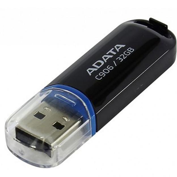 Флэш-накопитель USB2 32GB BLACK AC906-32G-RBK ADATA фото 2