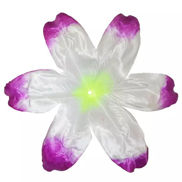 Заготовка для лилии 54-009 Бело-сиреневая 1-ый слой 6-кон. 20см (x1) 399шт/кг фото 1