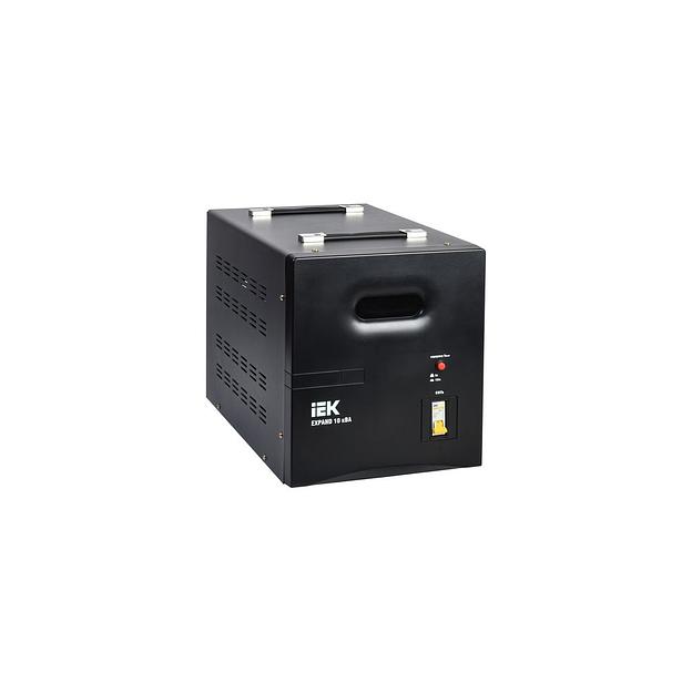 Стабилизатор напряжения IEK Expand, 8кВт черный [ivs21-1-010-11] фото 1
