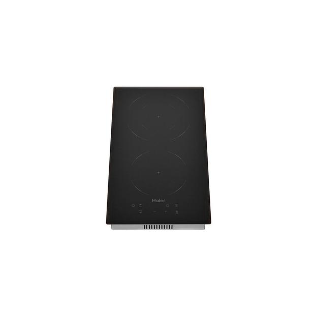 Электрическая варочная поверхность HAIER HHY-C32DVB, конфорок: 2 шт., стеклокерамика, независимая, бежевый фото 1
