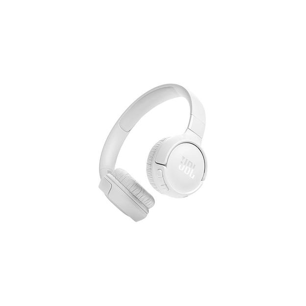 Наушники JBL Tune 520BT, Bluetooth, накладные, белый [jblt520btwht] фото 1