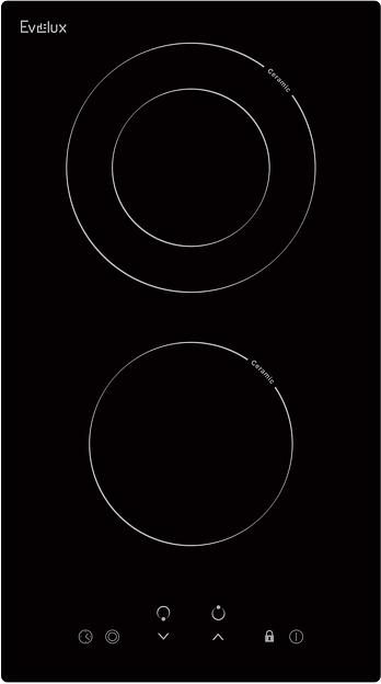 Встраиваемая варочная панель электрическая EVELUX EVELUX HEV 321 B фото 1