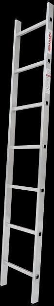 Лестница алюминиевая приставная NV 1210 на 7 ступеней ОПТ фото 1